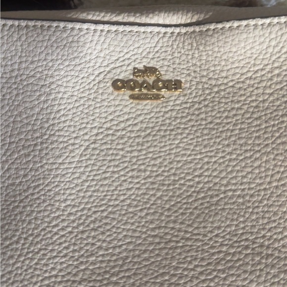 Coach Cream / white Crossbody Bag with gold women - Picture 7 of 7